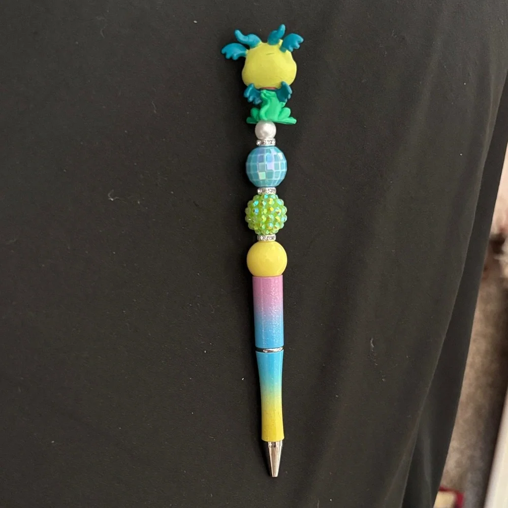 Handmade Disney Doorable Blazey the Dragon from Onward Pen